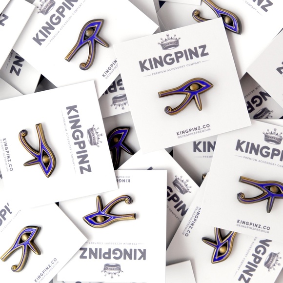 Eye Of Horus 3D Lapel Pin - Picture 2 of 2